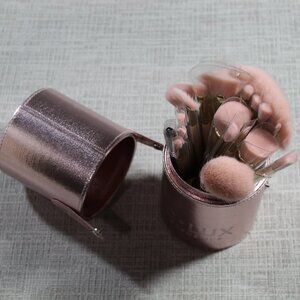 NIB C Lux Cosmetic So Bright 24 Piece Makeup Brush Set